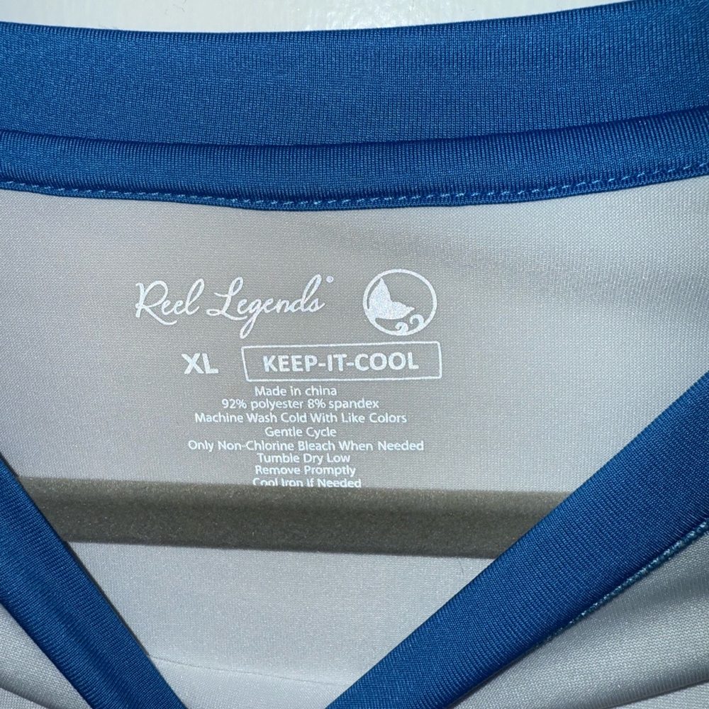 🌞 Reel Legends UV Swim Shirt – Size XL – “Sun Your Buns” – Rashguard - Picture 2 of 2